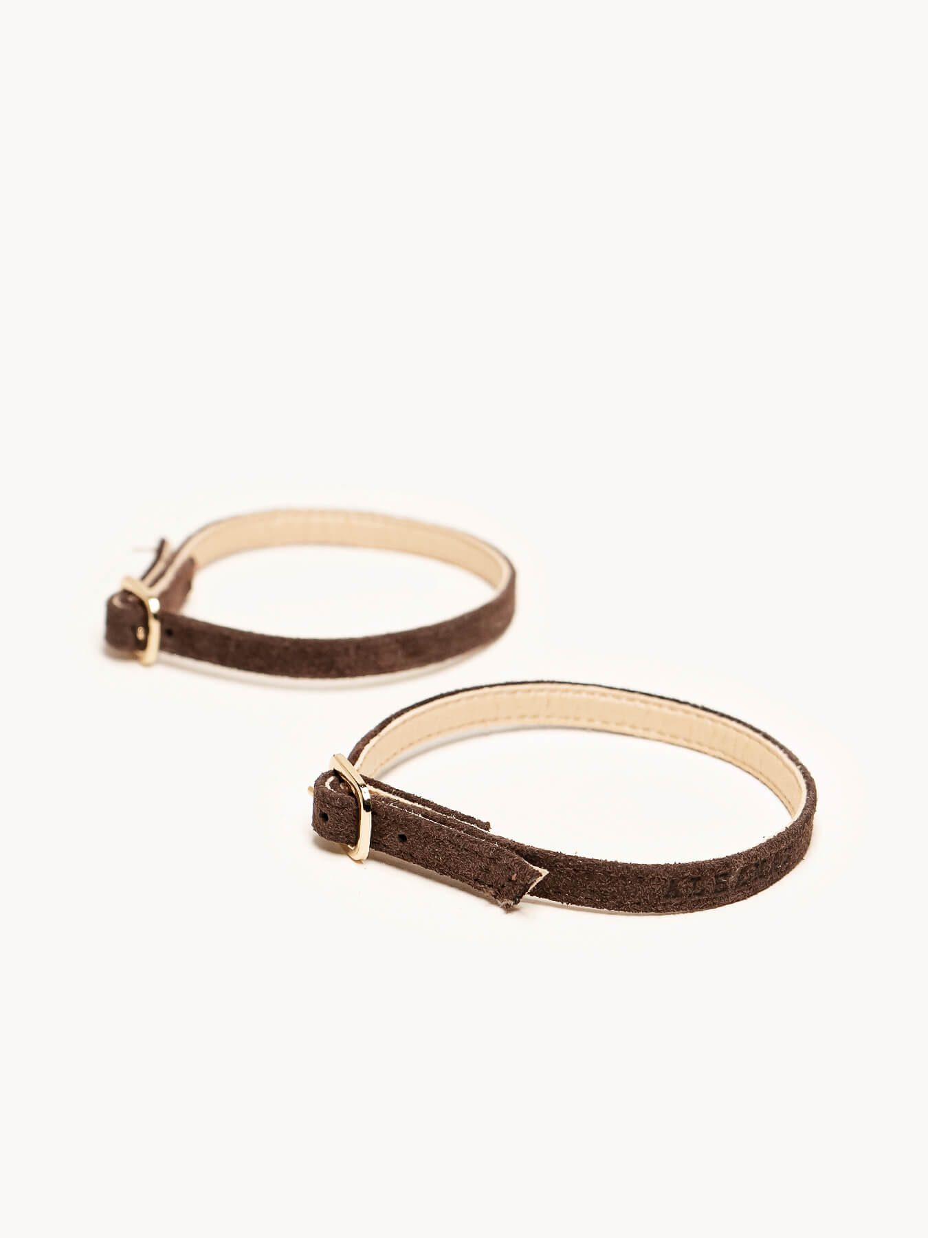 Pulseira Camurça Castanho-escuro
