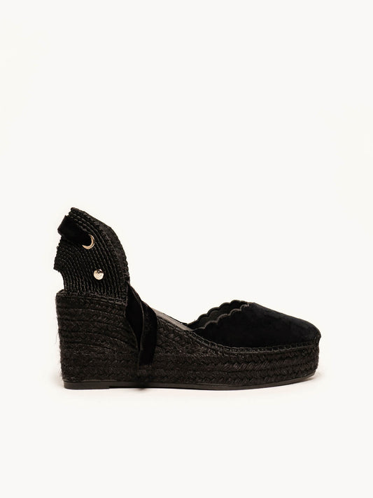 Romero Cuña 8 cm Terciopelo Negro