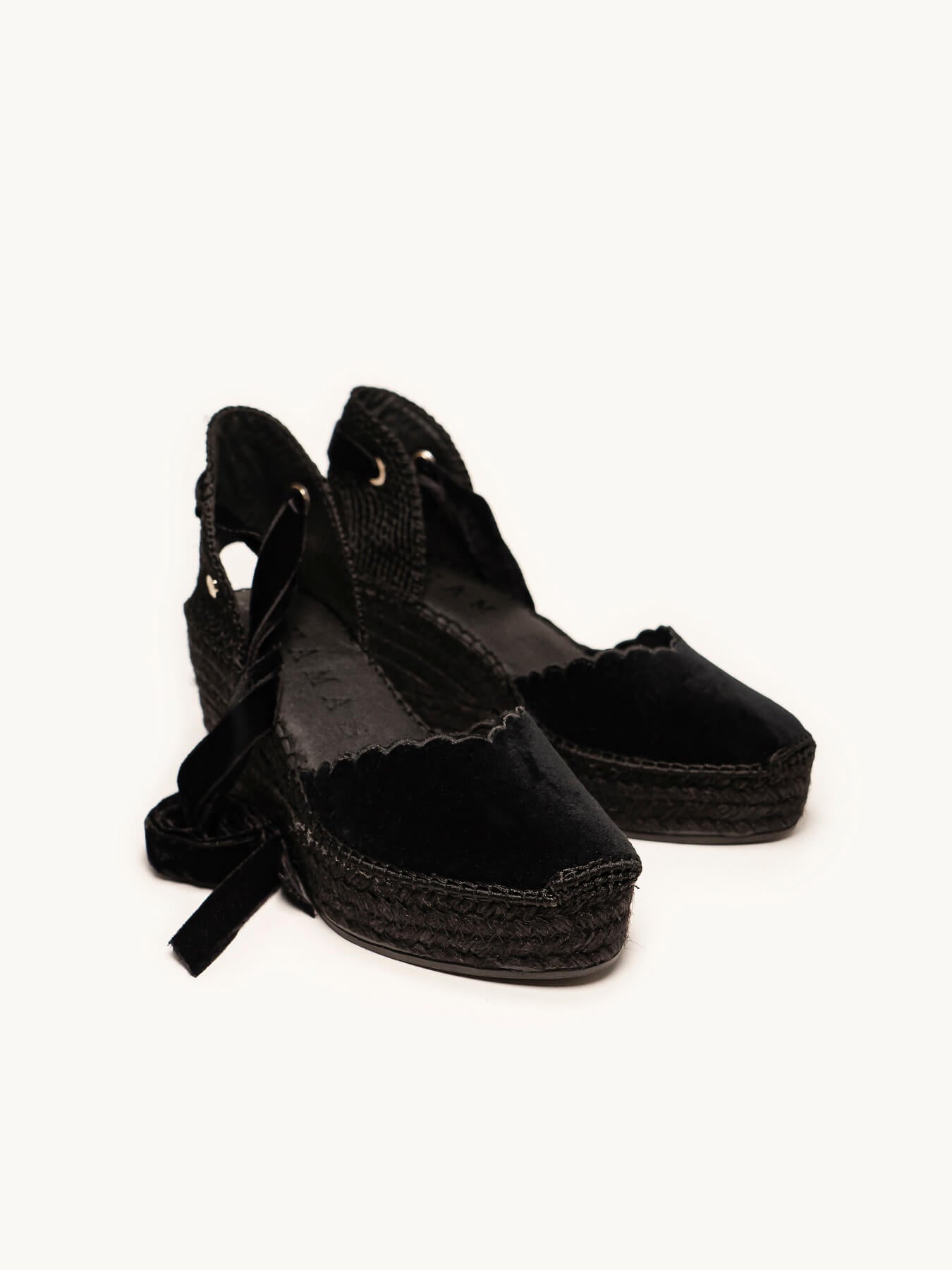 Romero Cuña 8 cm Terciopelo Negro
