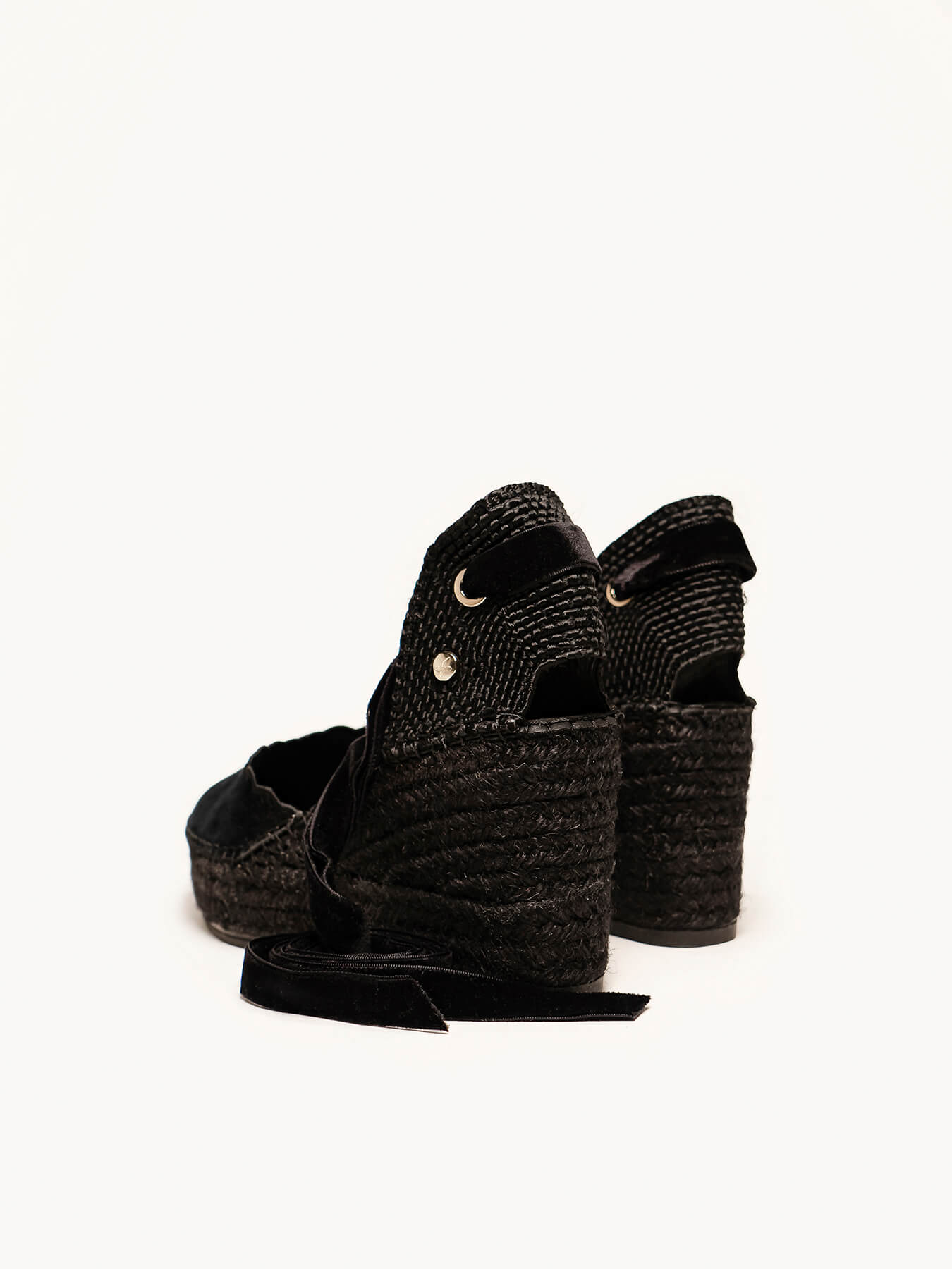 Romero Cuña 8 cm Terciopelo Negro