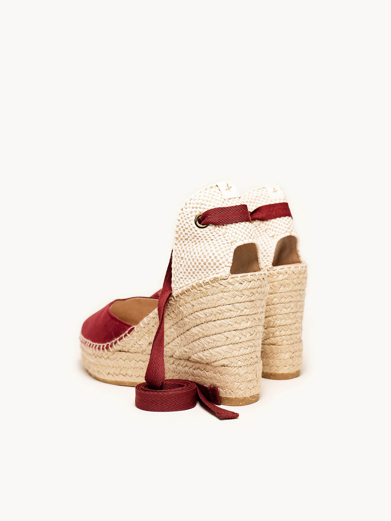 Romero Cuña Alta Ante Granate Claro