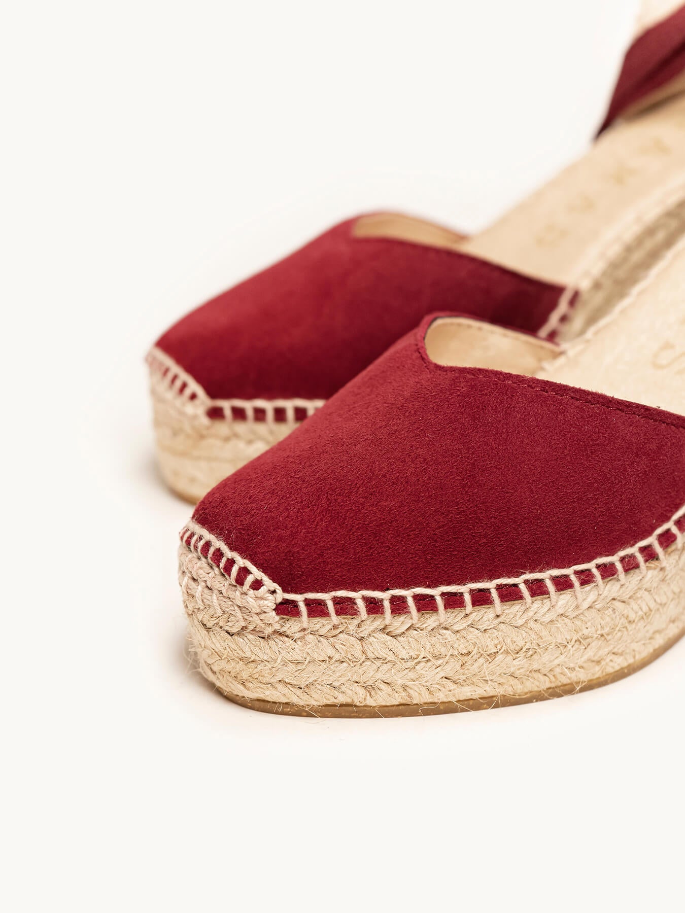 Romero Cuña Alta Ante Granate Claro