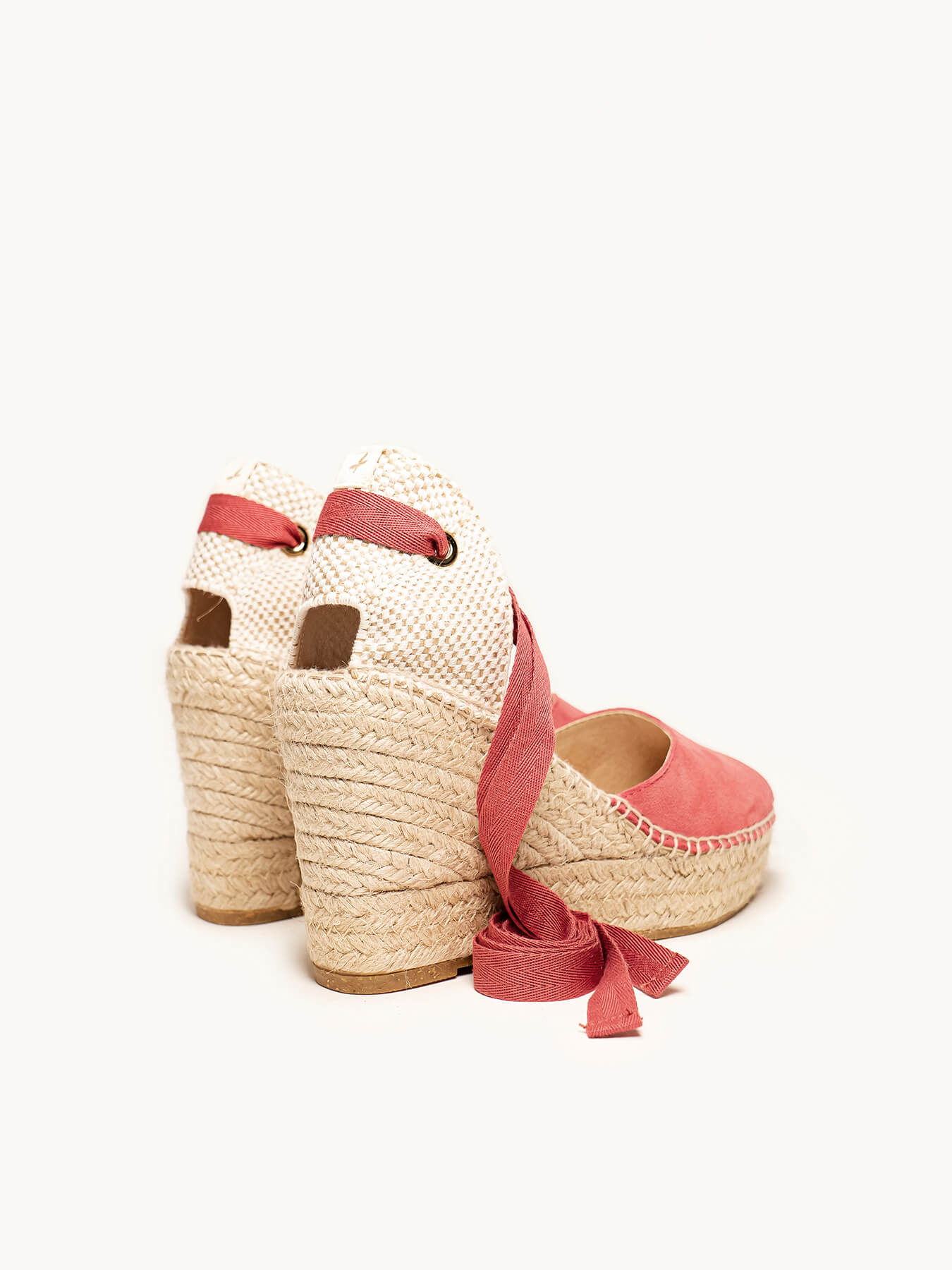 Romero Cuña Alta Ante Rosa Oscuro