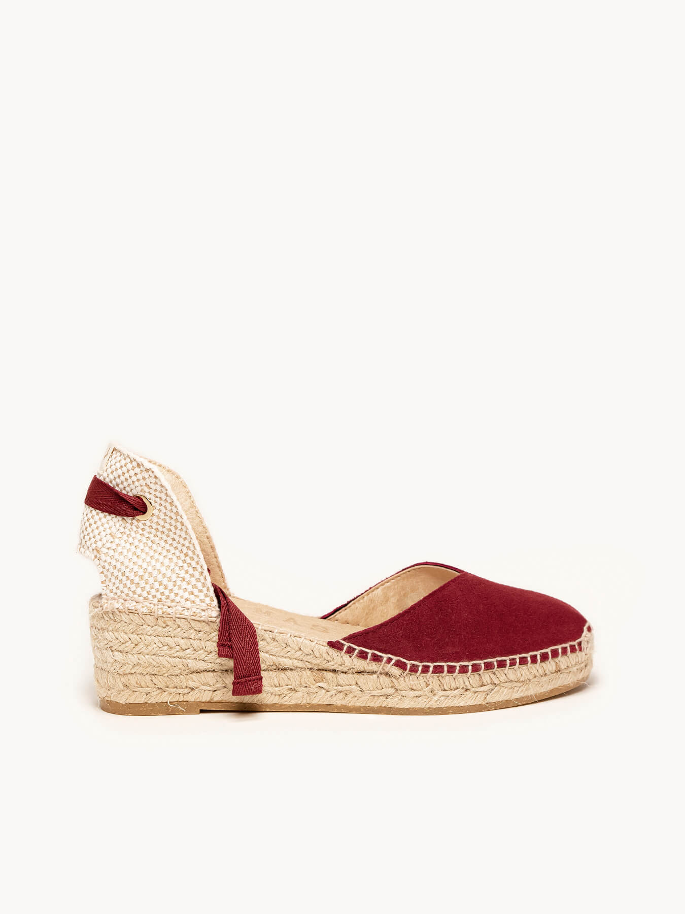 Romero Cuña Baja Ante Granate Claro