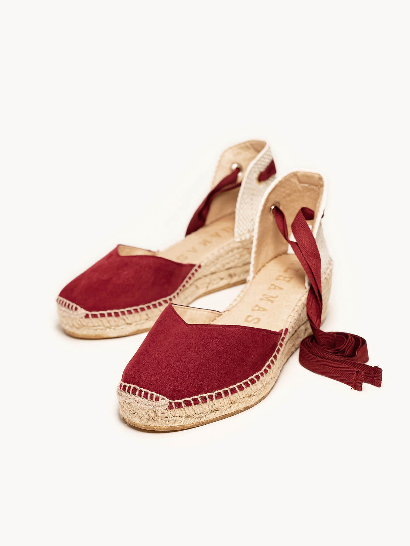 Romero Cuña Baja Ante Granate Claro