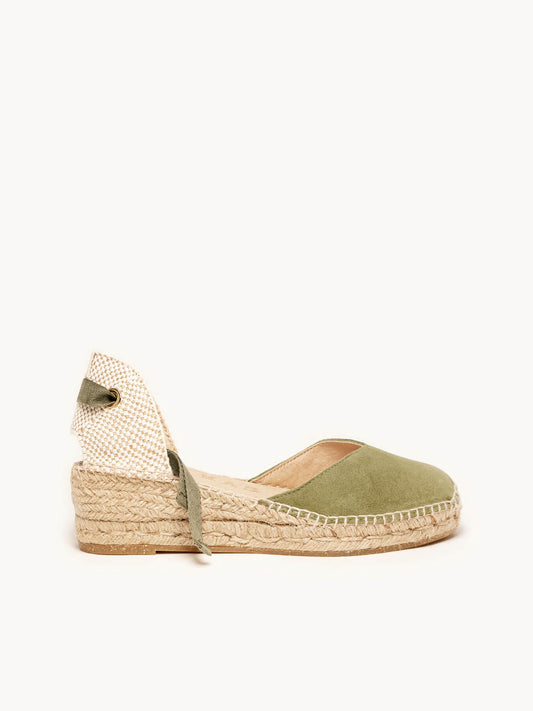 Romero Cuña Baja Ante Verde Kaki