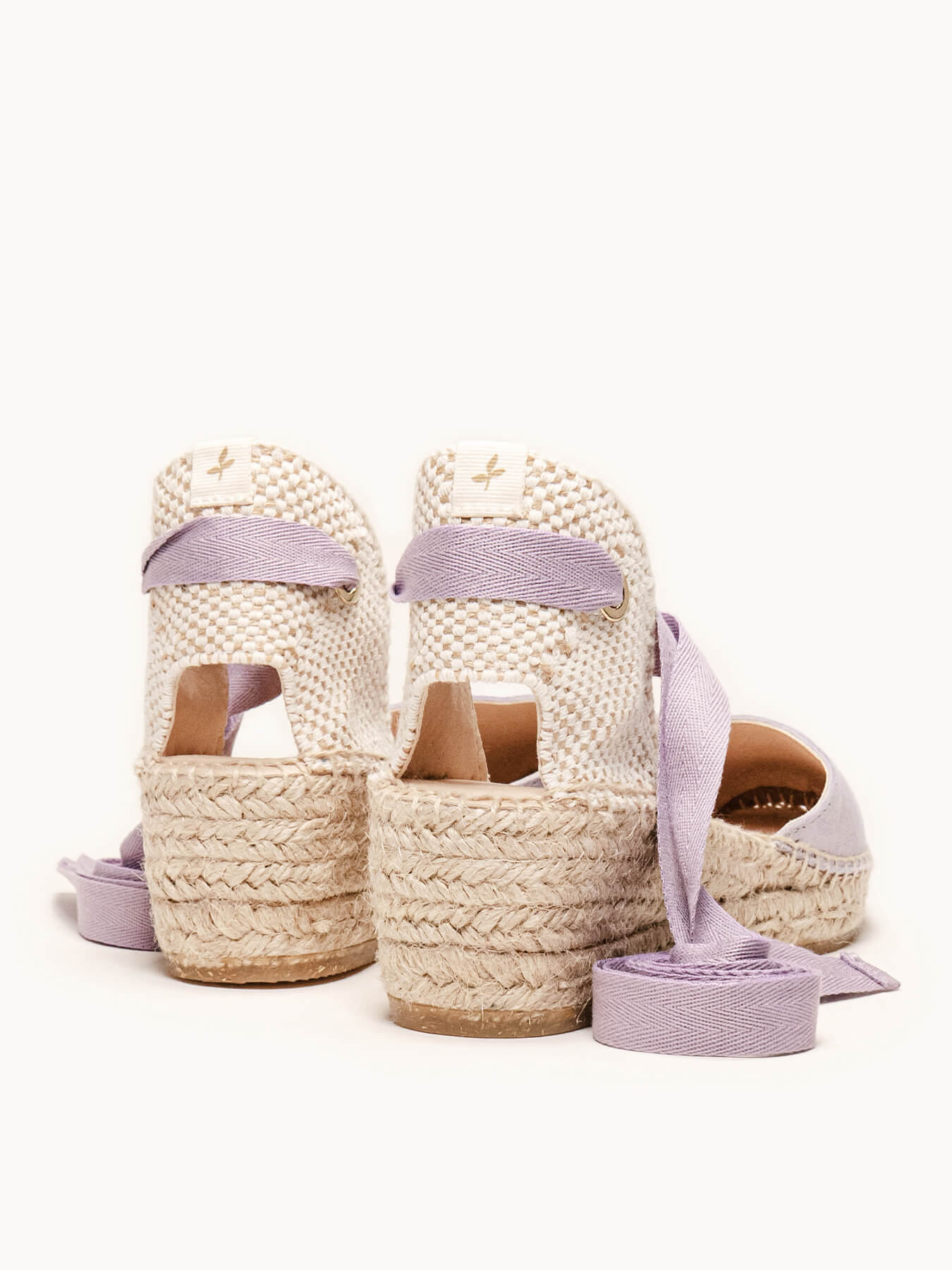 Romero Low Wedge Suede Lilac