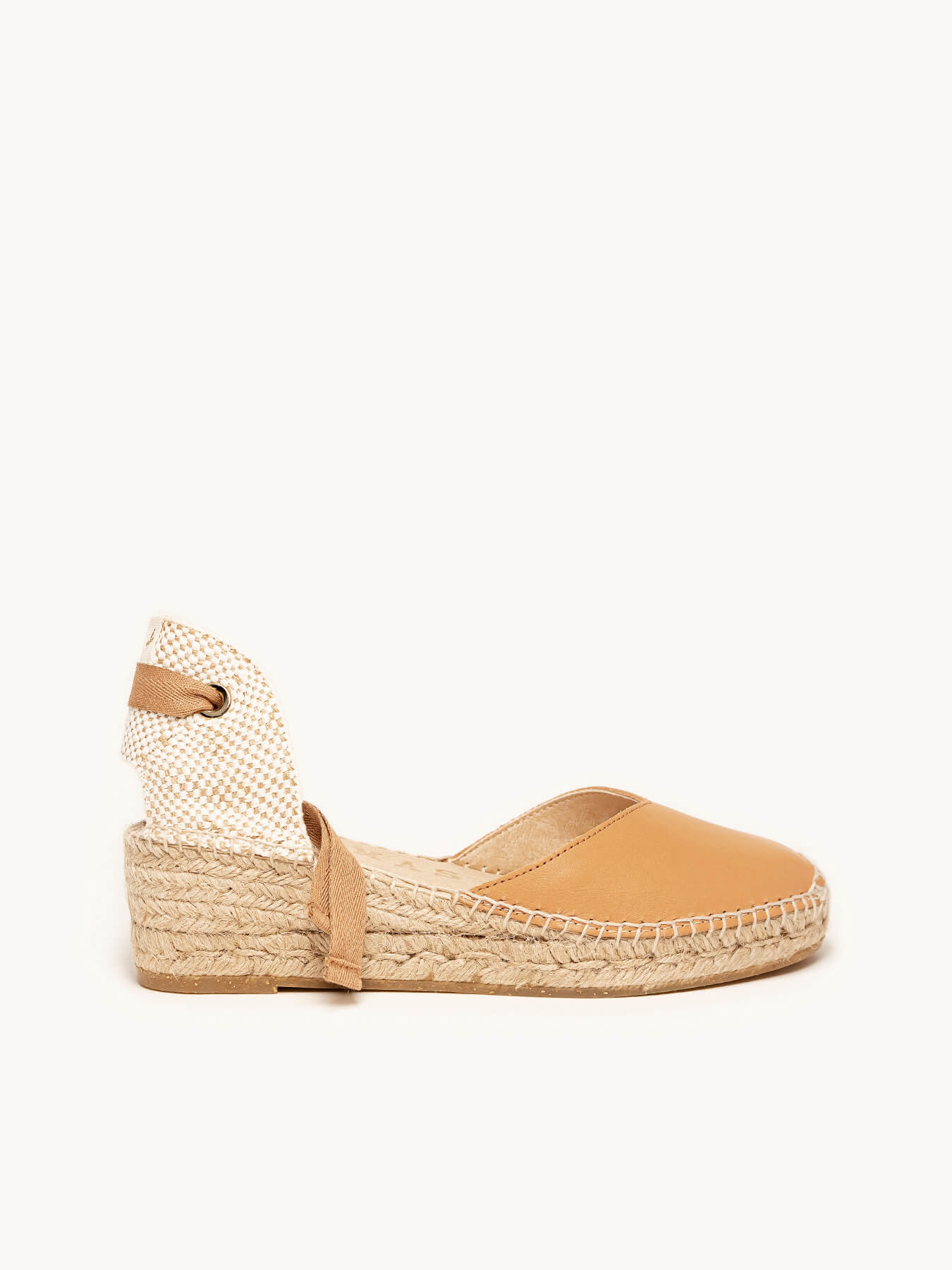 Romero Cuña Baja Napa Marron Claro