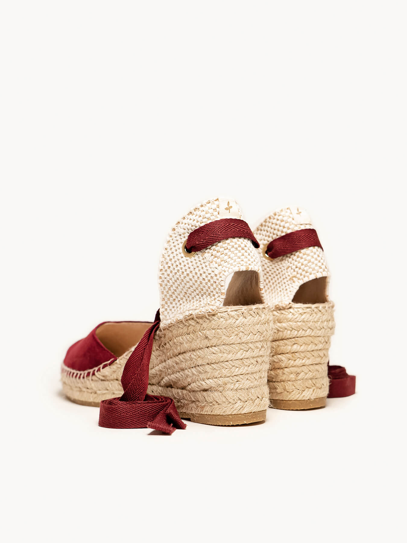 Romero Cuña Media Ante Granate Claro