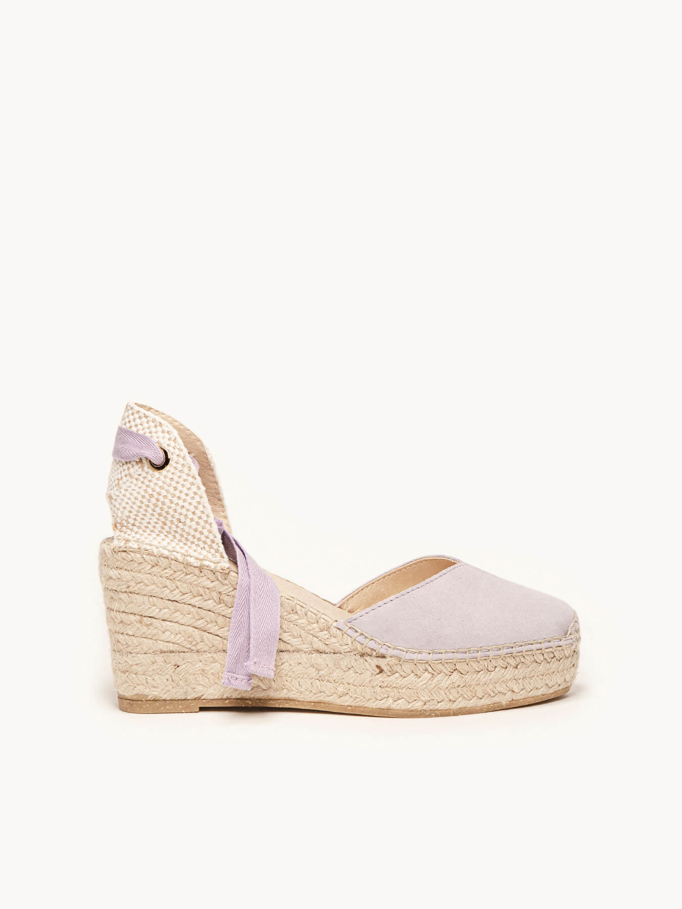 Romero Demi-plateforme Wedge Demi-plateforme Suede Lilas