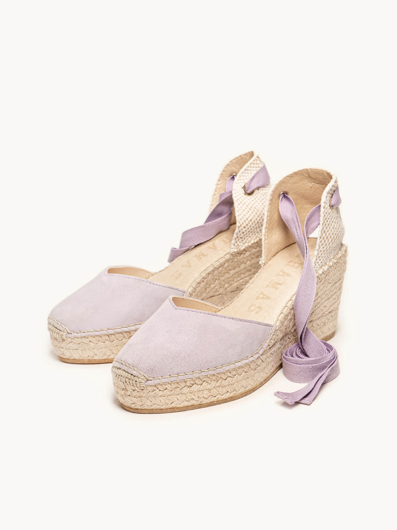 Romero Demi-plateforme Wedge Demi-plateforme Suede Lilas