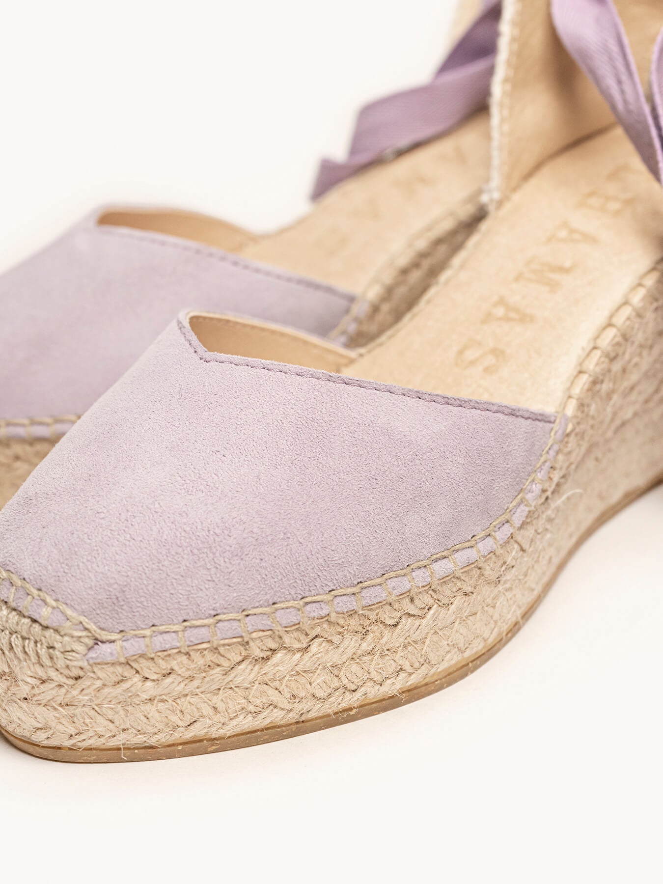 Romero Demi-plateforme Wedge Demi-plateforme Suede Lilas