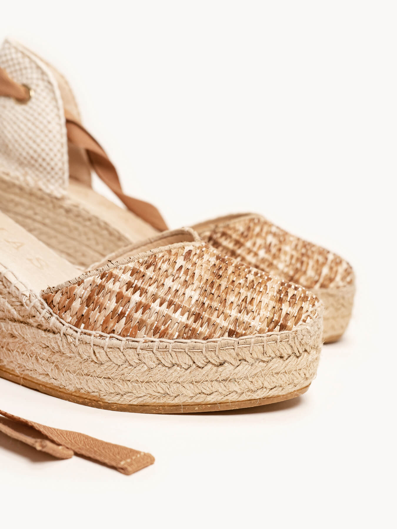 Romero Cuña Media Plataforma Rafia Multi  Arena