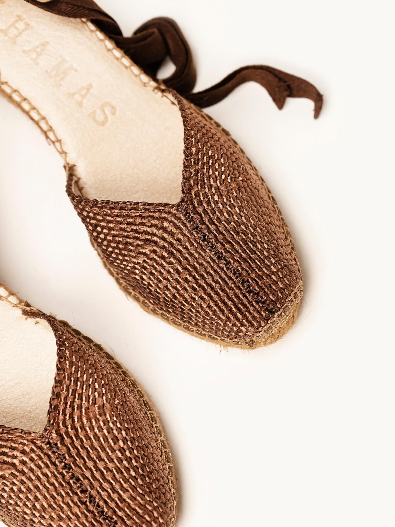 Romero Cuña Media Rayon Marron Oscuro