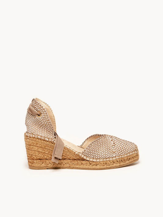 Romero Cuña Media Rayon Taupe