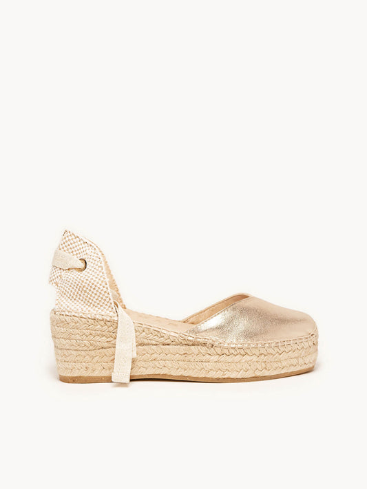 Romero Plataforma Ante Metal Oro