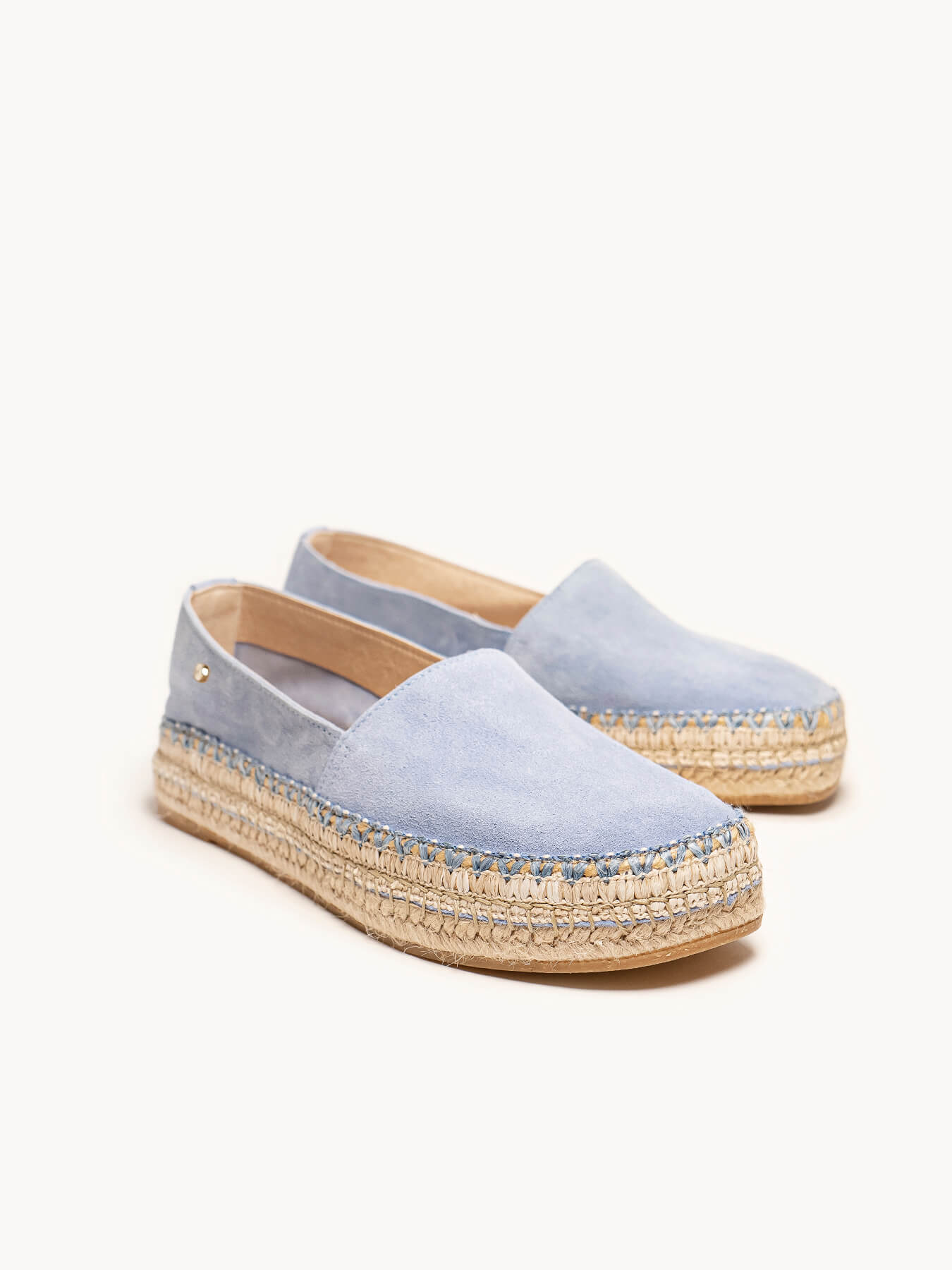 Trébol Serraje Azul Claro